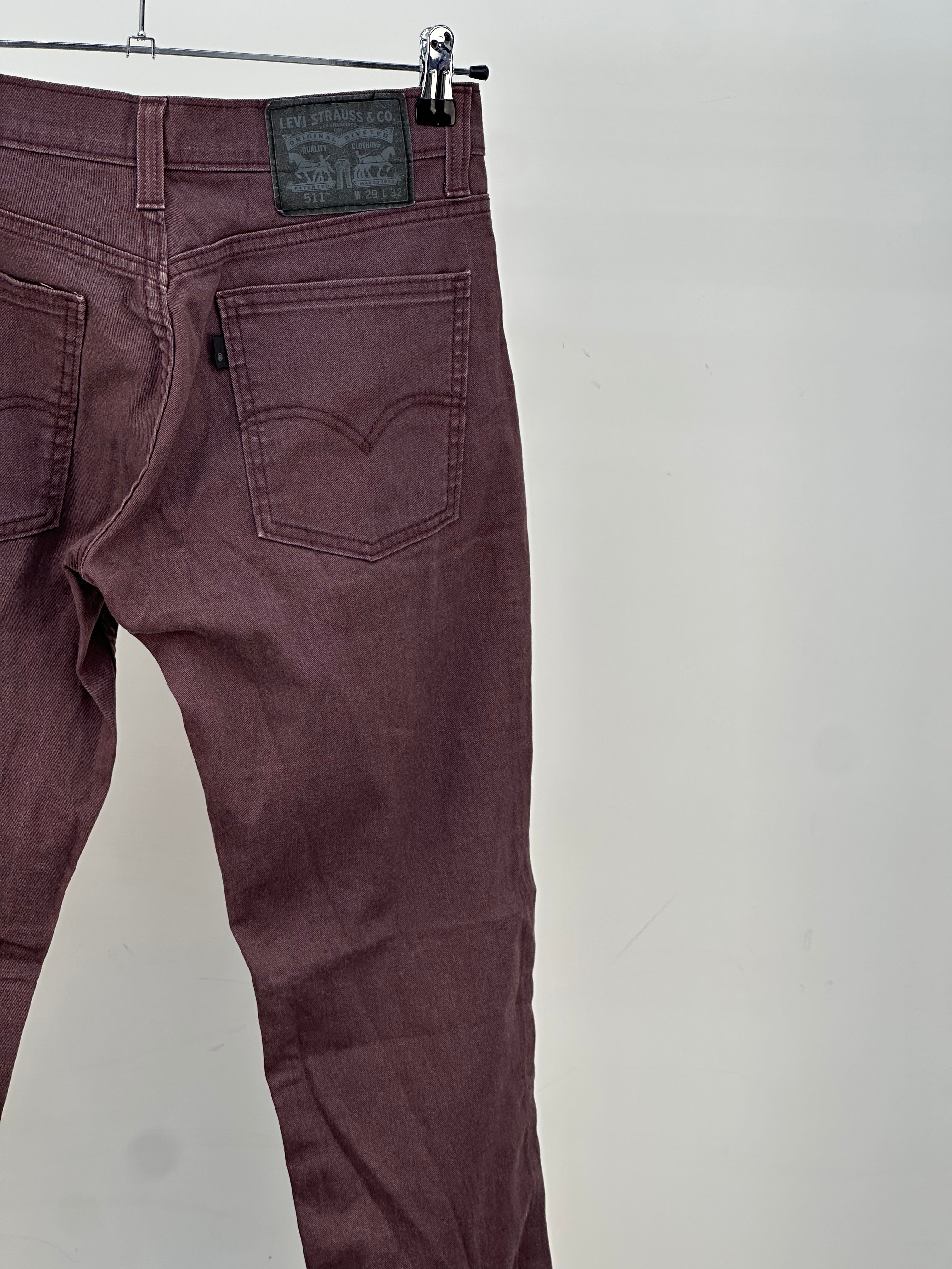 LEVI'S 511 SLIM TAGLIA : 43 ITA = W29 L32