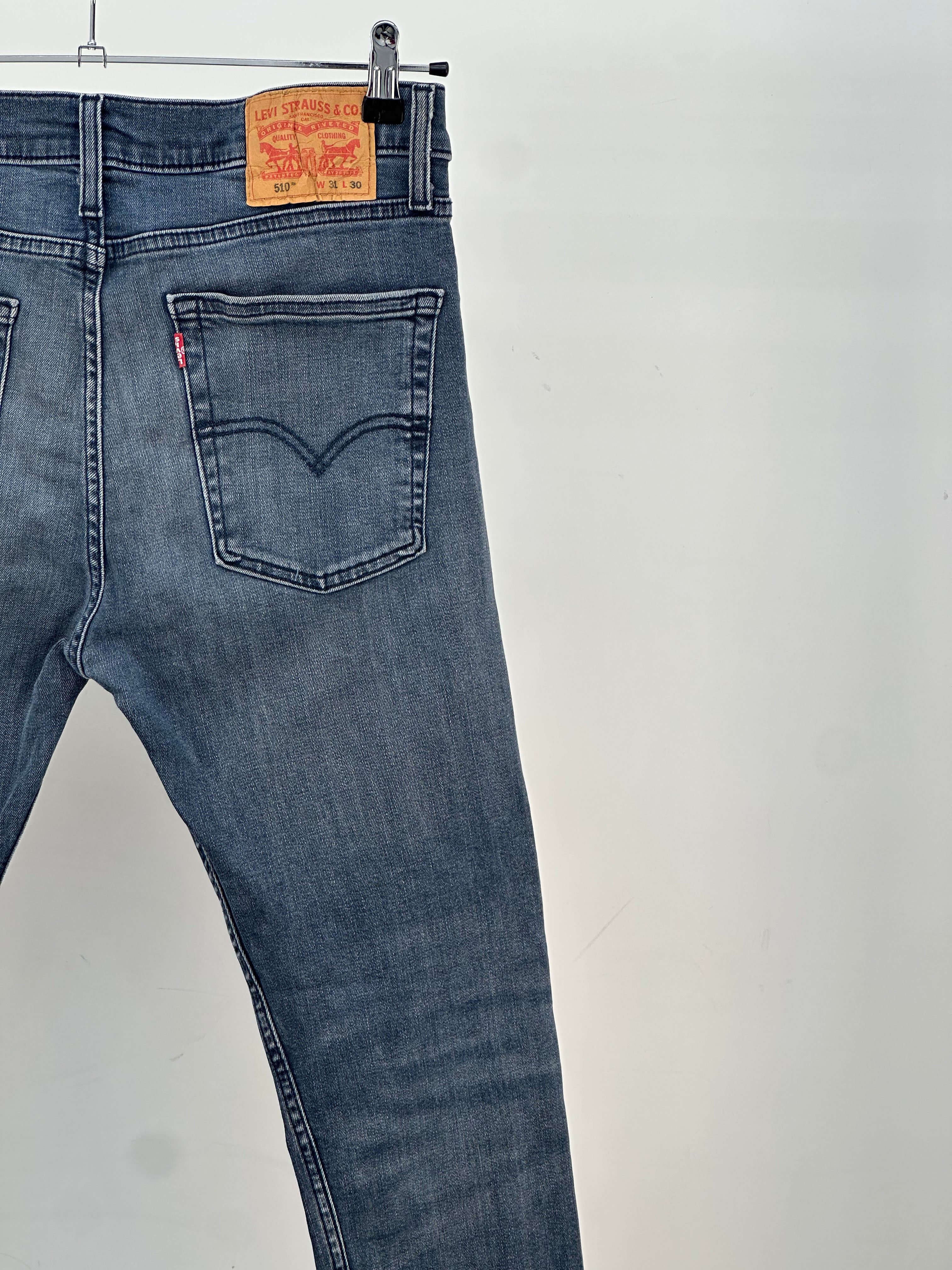 LEVI'S 510 SLIM TAGLIA : 45 ITA = W31 L30