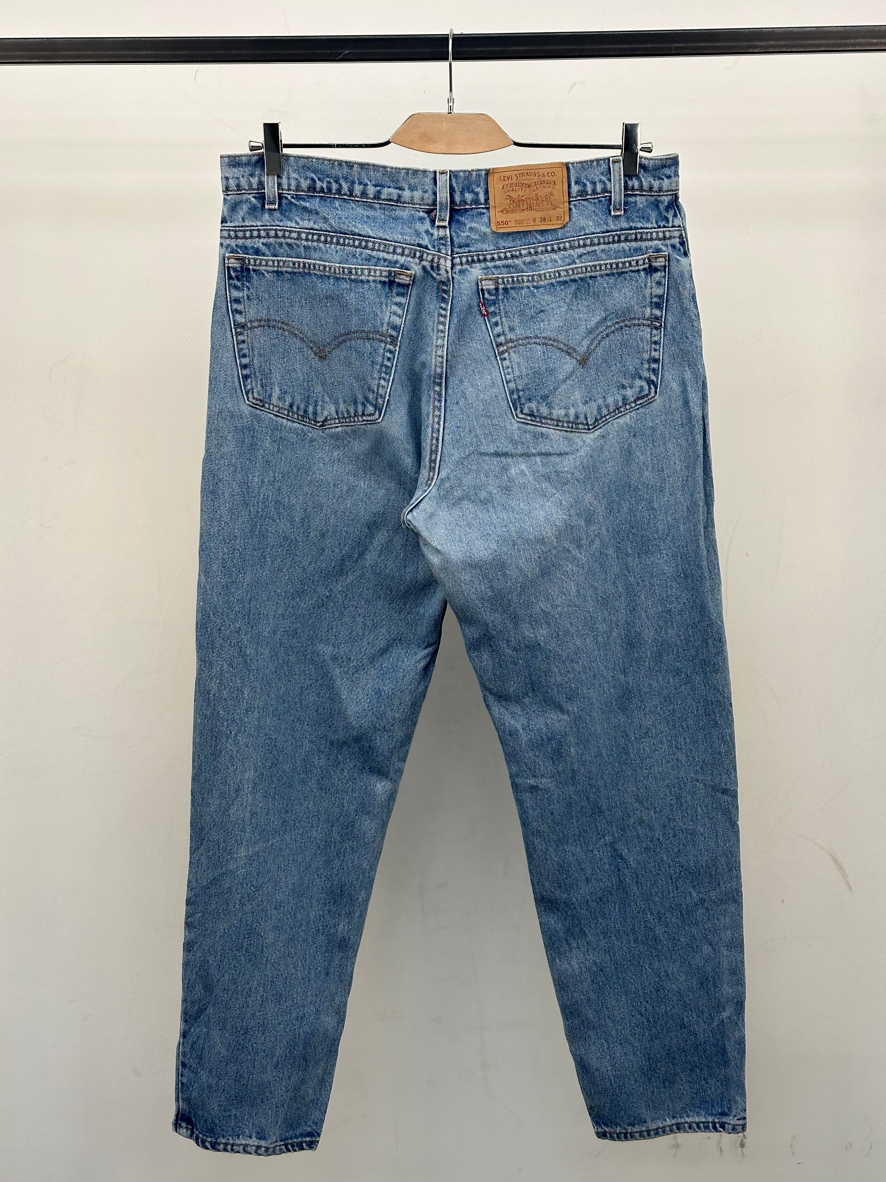 LEVI'S 550 RELAXED FIT TAGLIA: 52 ITA = W38 L32