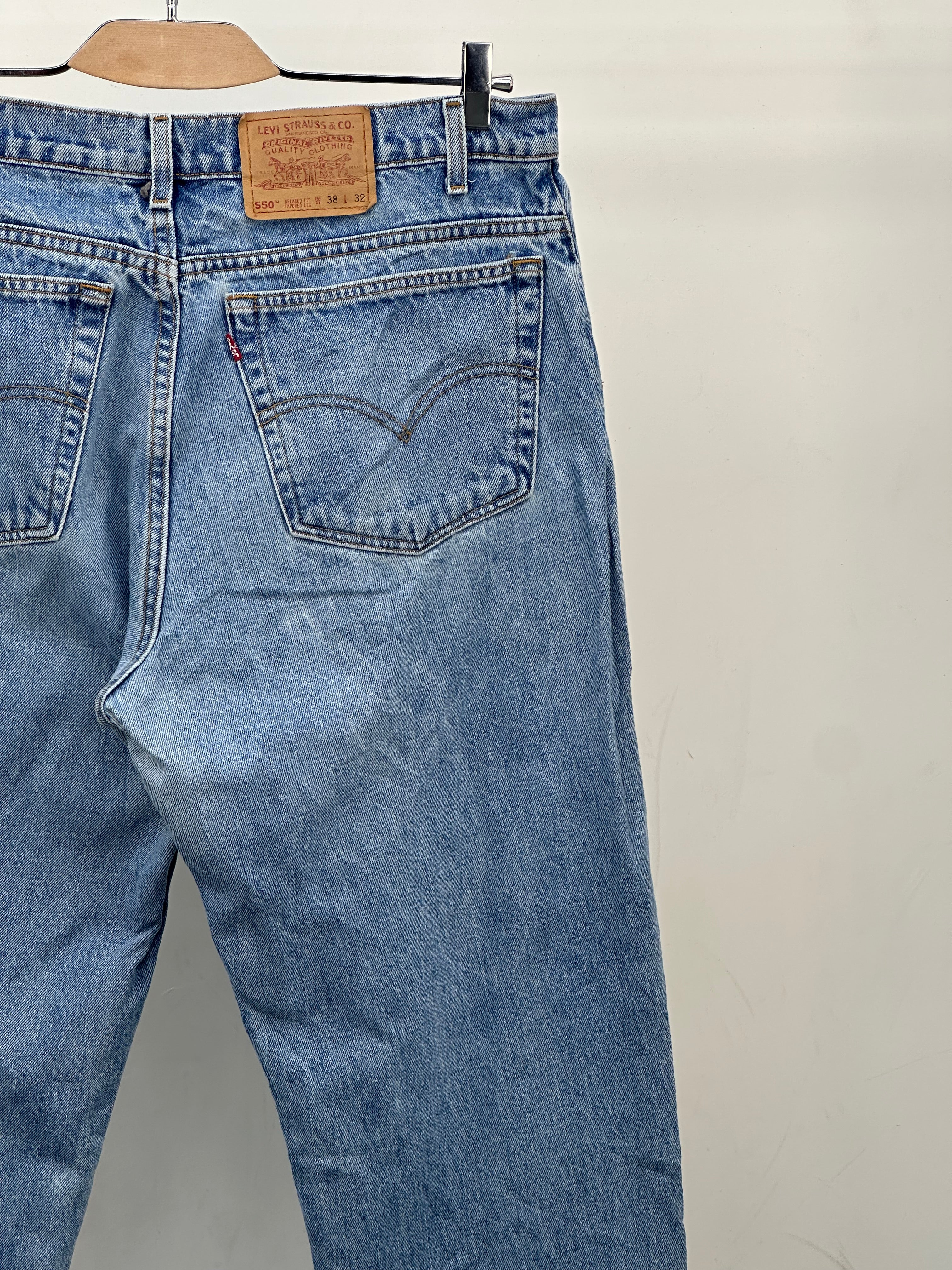 LEVI'S 550 RELAXED FIT TAGLIA: 52 ITA = W38 L32