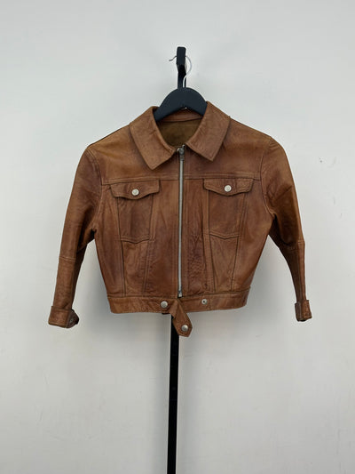GIACCA IN PELLE TAGLIA: XS