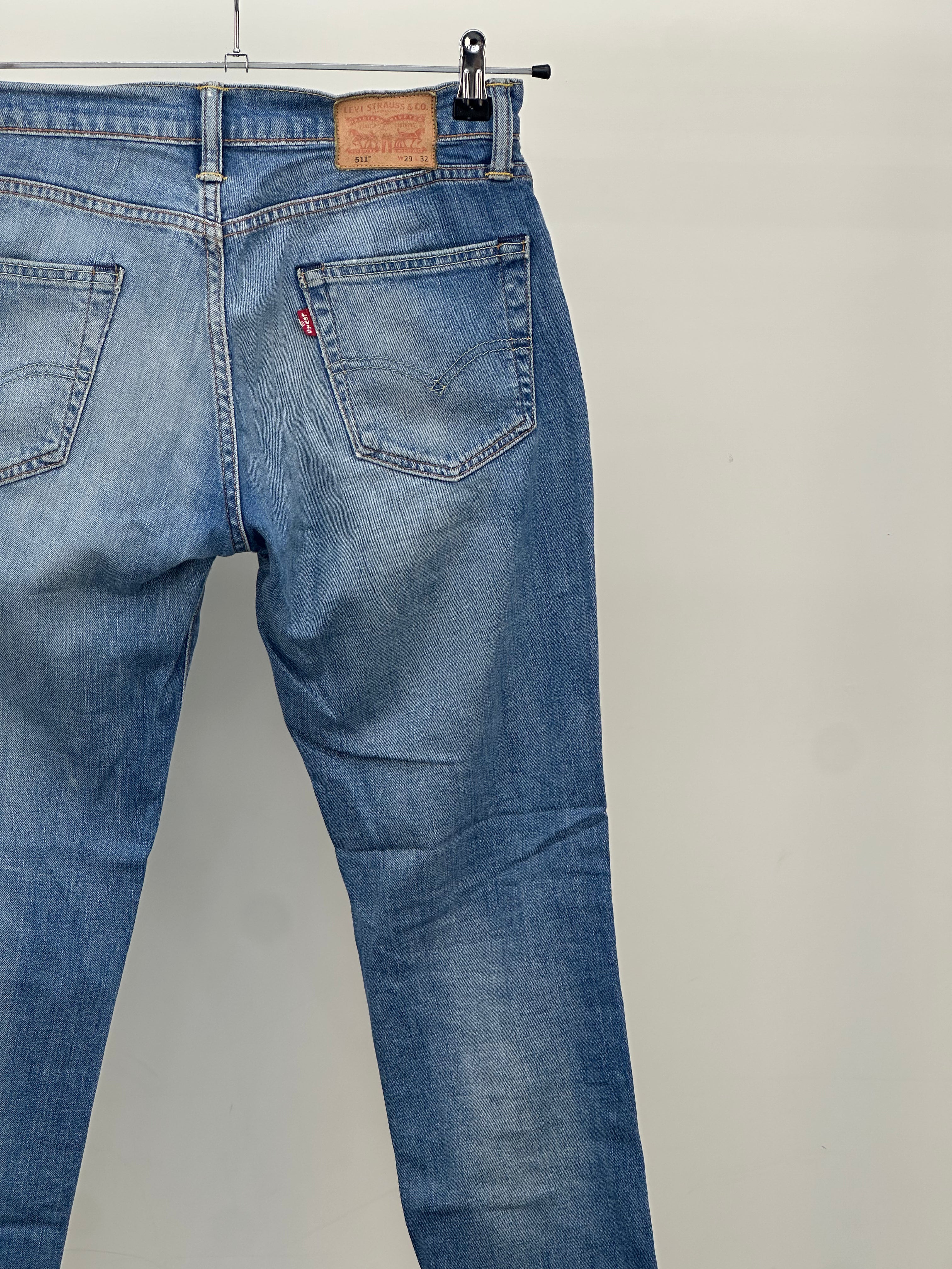 LEVI'S 511 SLIM FIT TAGLIA: 43 ITA = W29 L32