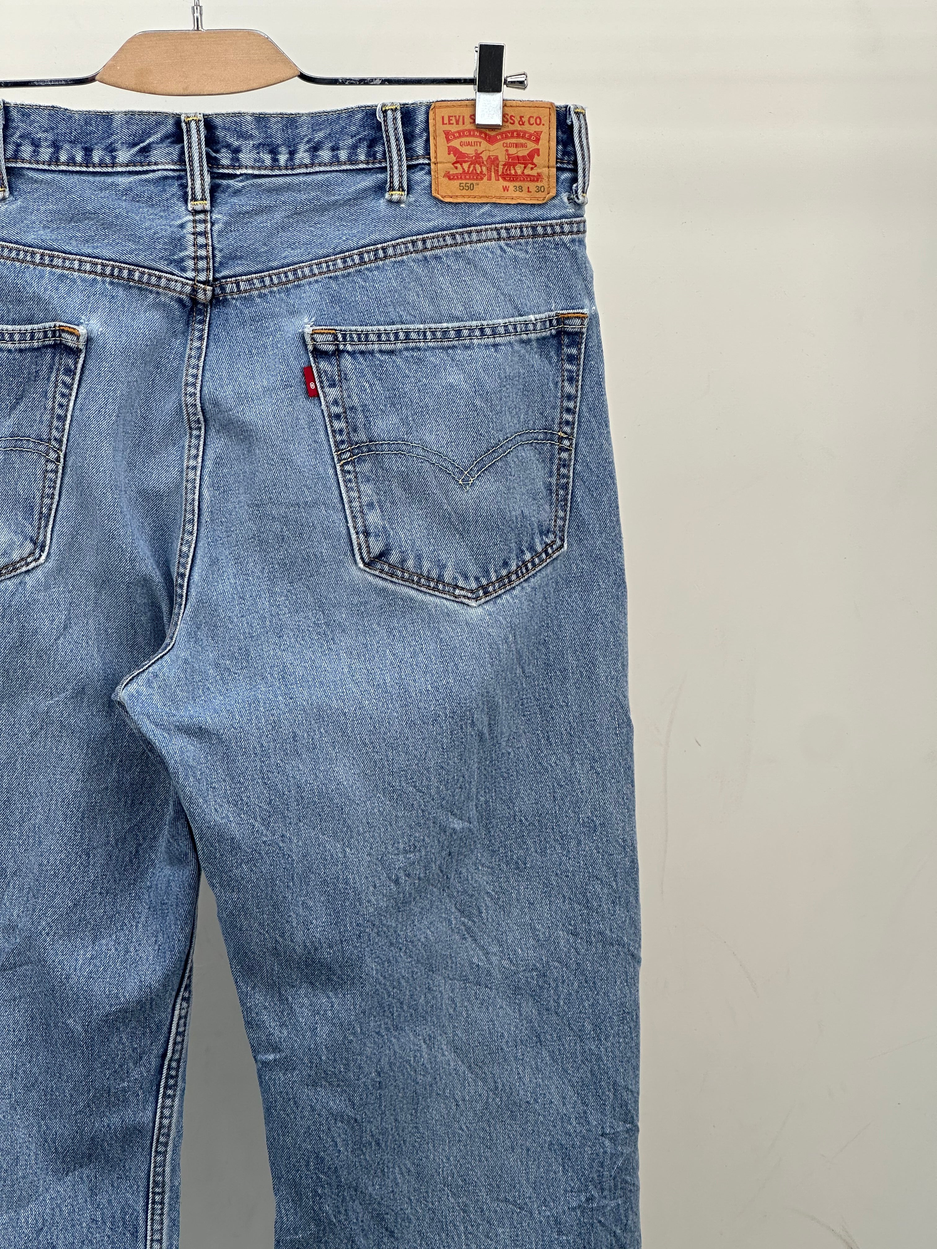 LEVI'S 550 RELAXED FIT TAGLIA: 52 ITA = W38 L30