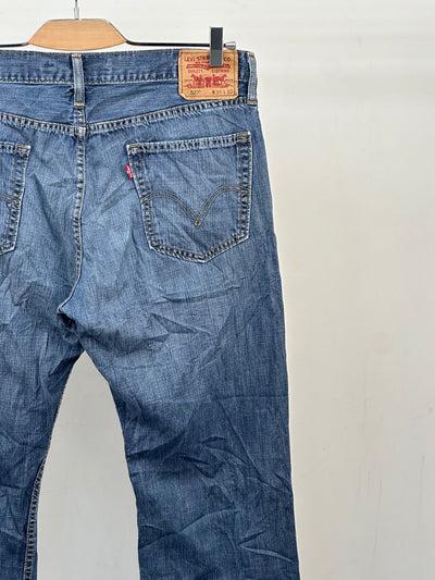 LEVI'S 527 SLIM BOOTCUT FIT TAGLIA: 50 ITA = W36 L32
