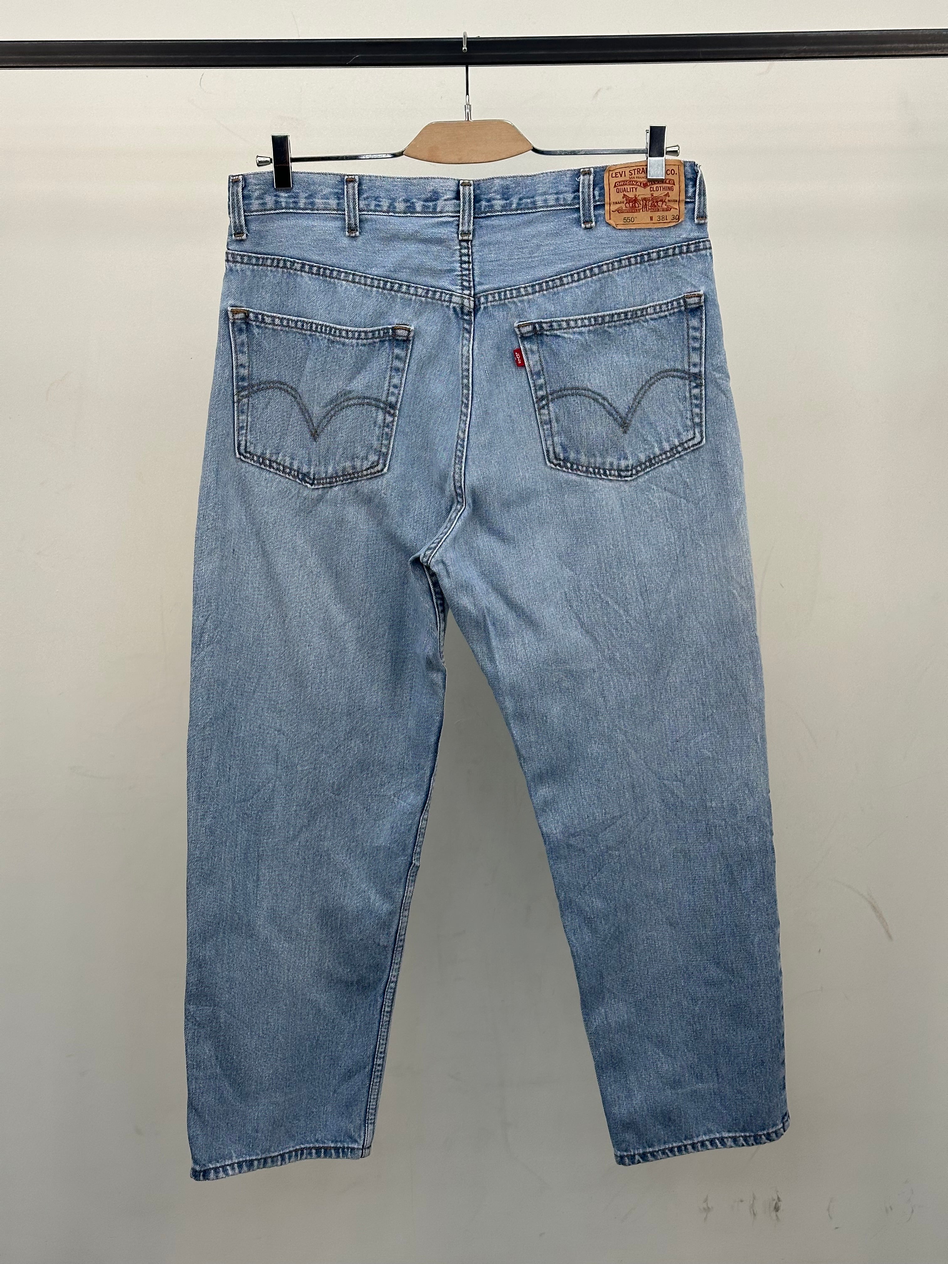 LEVI'S 550 RELAXED FIT TAGLIA: 52 ITA = W38 L30