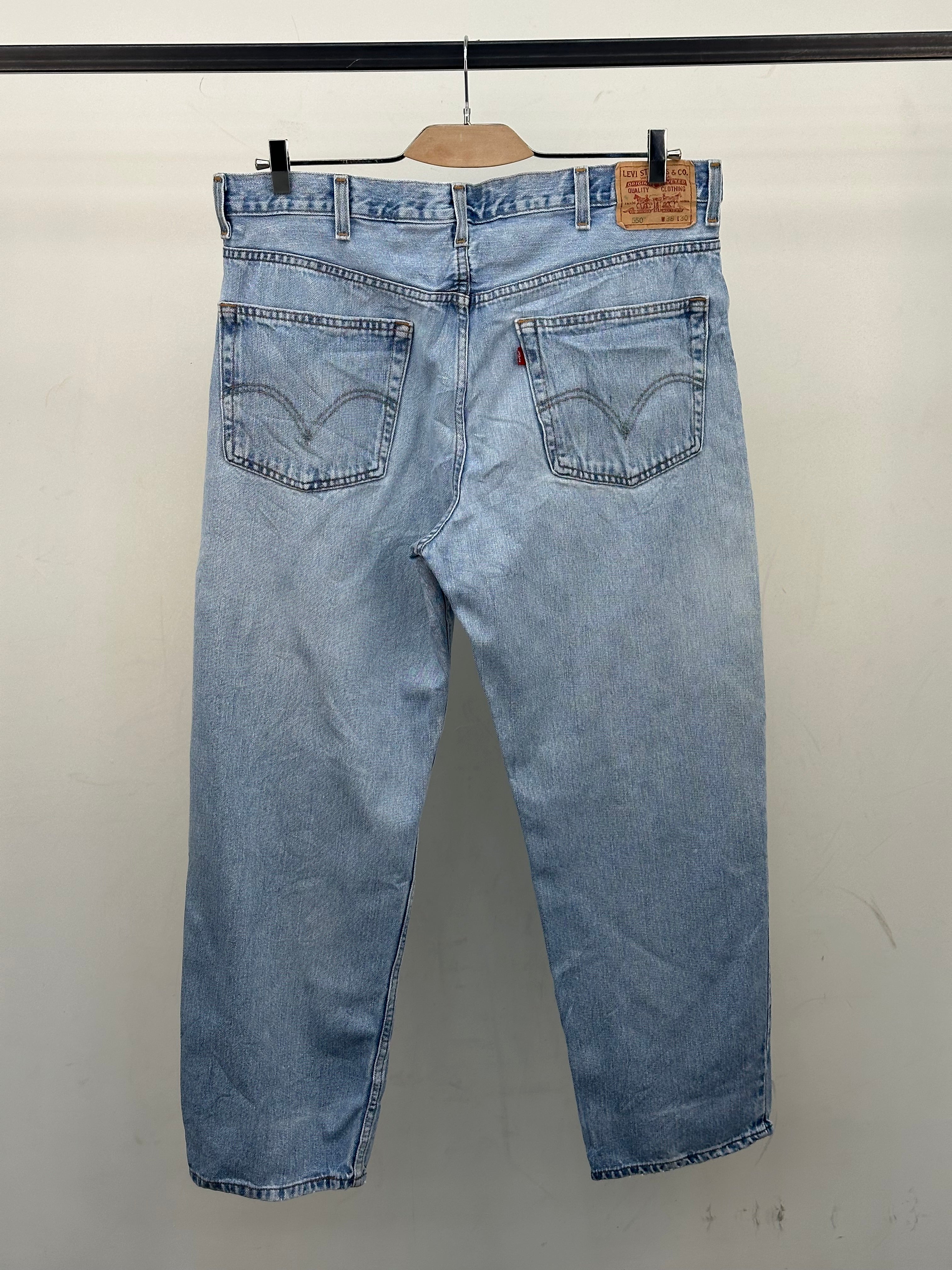 LEVI'S 550 RELAXED FIT TAGLIA: 52 ITA = W38 L30