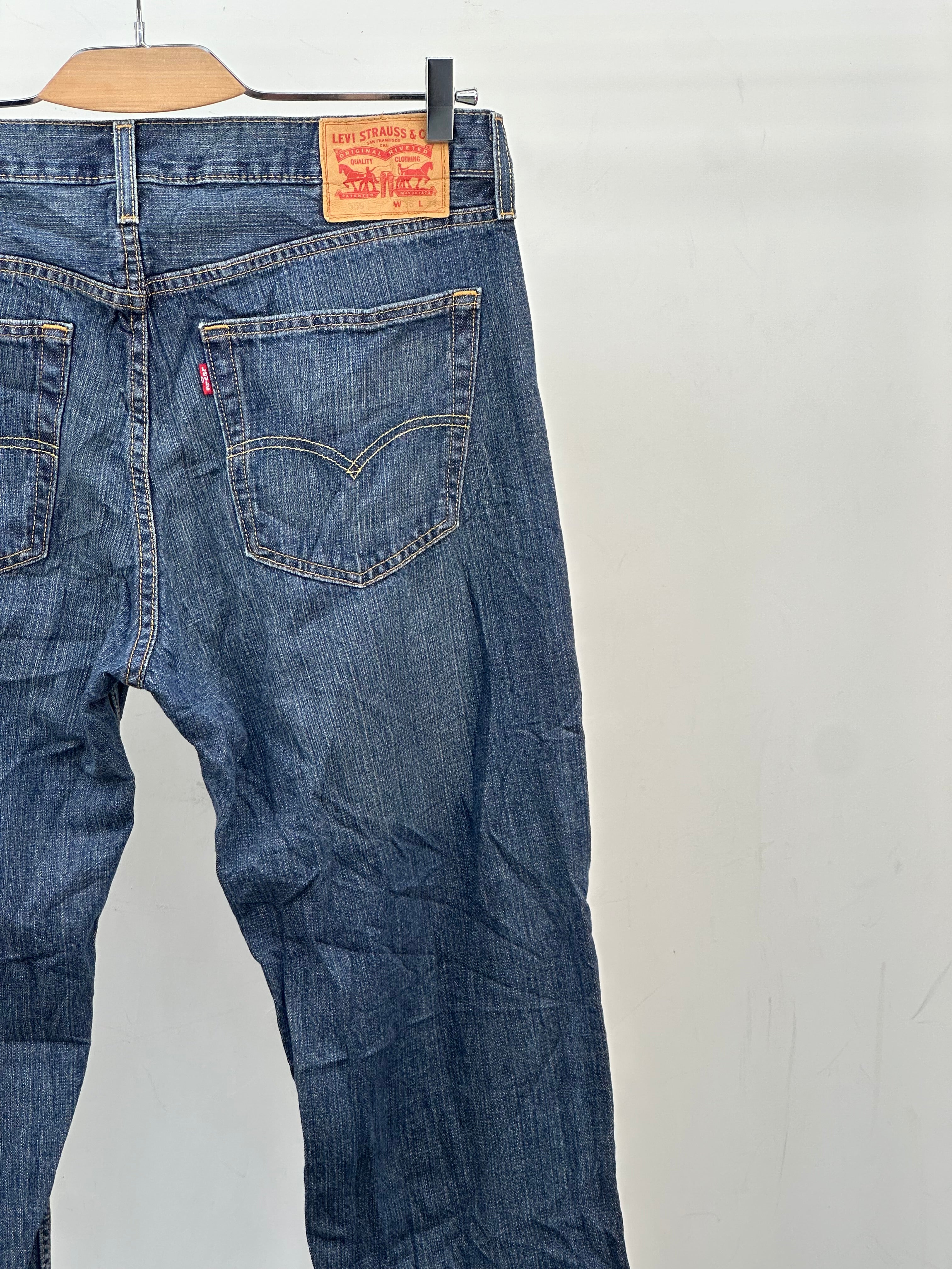 LEVI'S 559 RELAXED STRAIGHT FIT TAGLIA: 50 ITA = W36 L34