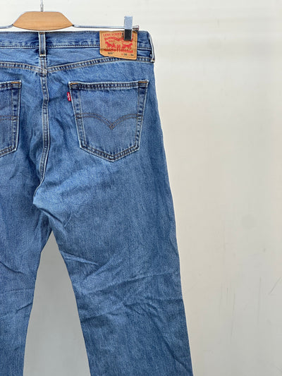 LEVI'S 505 STRAIGHT FIT TAGLIA: 50 ITA = W36 L34