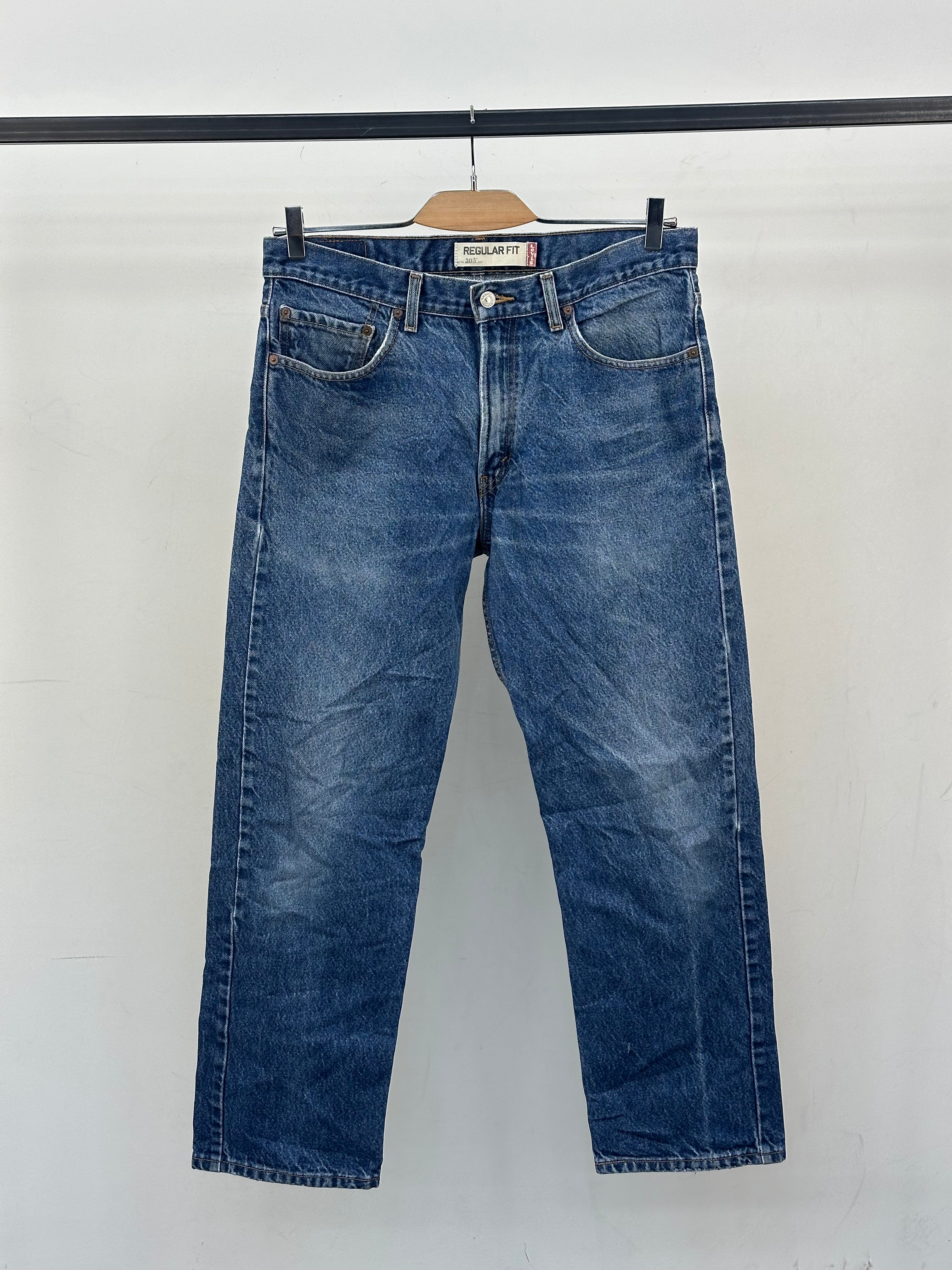 LEVI'S 505 STRAIGHT FIT TAGLIA: 48 ITA = W34 L30