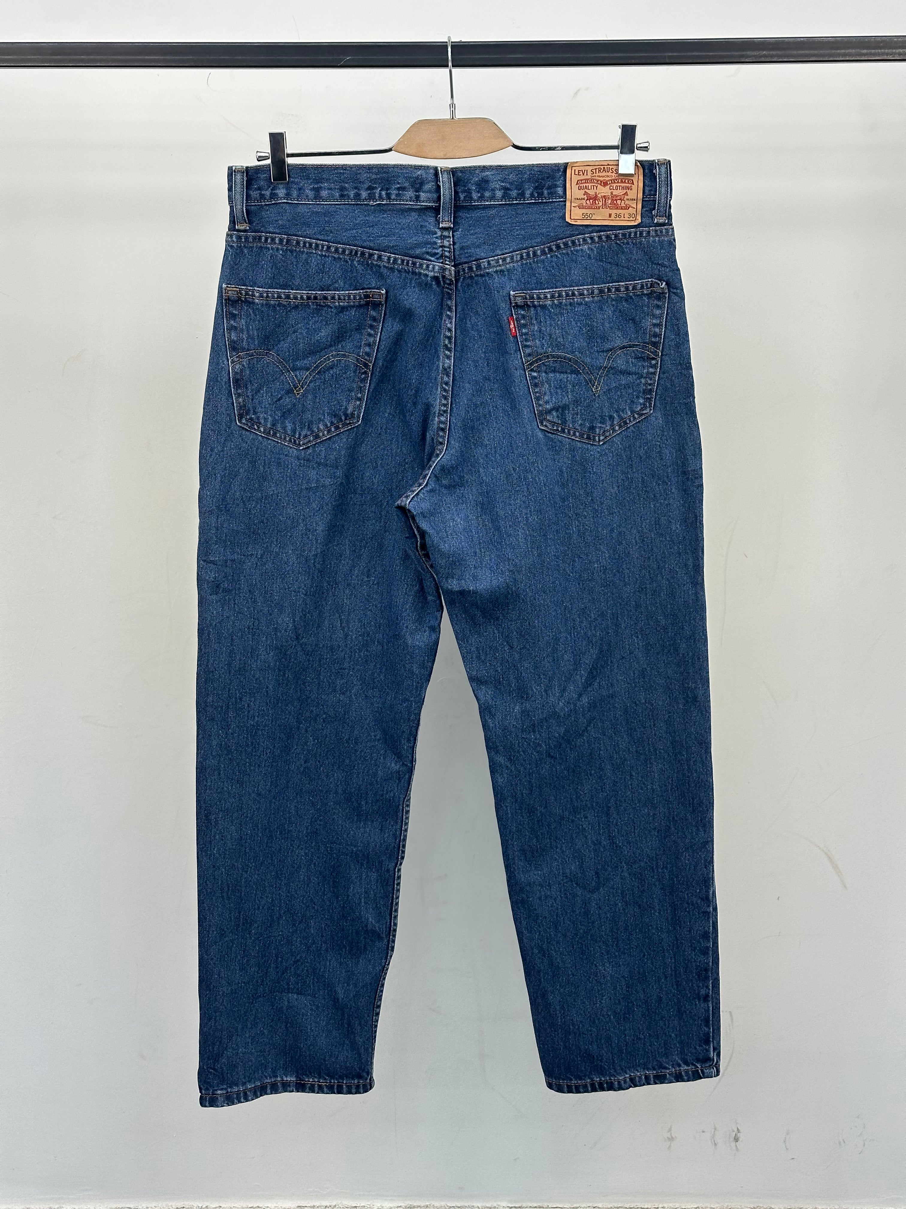 LEVI'S 550 RELAXED FIT TAGLIA: 50 ITA = W36 L30