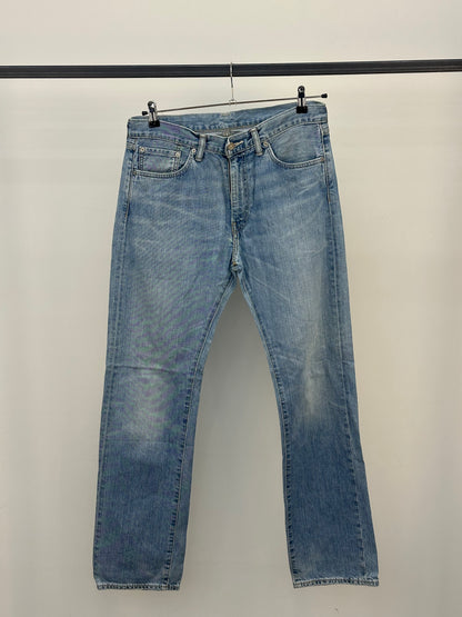 LEVI'S 505 STRAIGHT FIT TAGLIA: 47 ITA = W33 L34