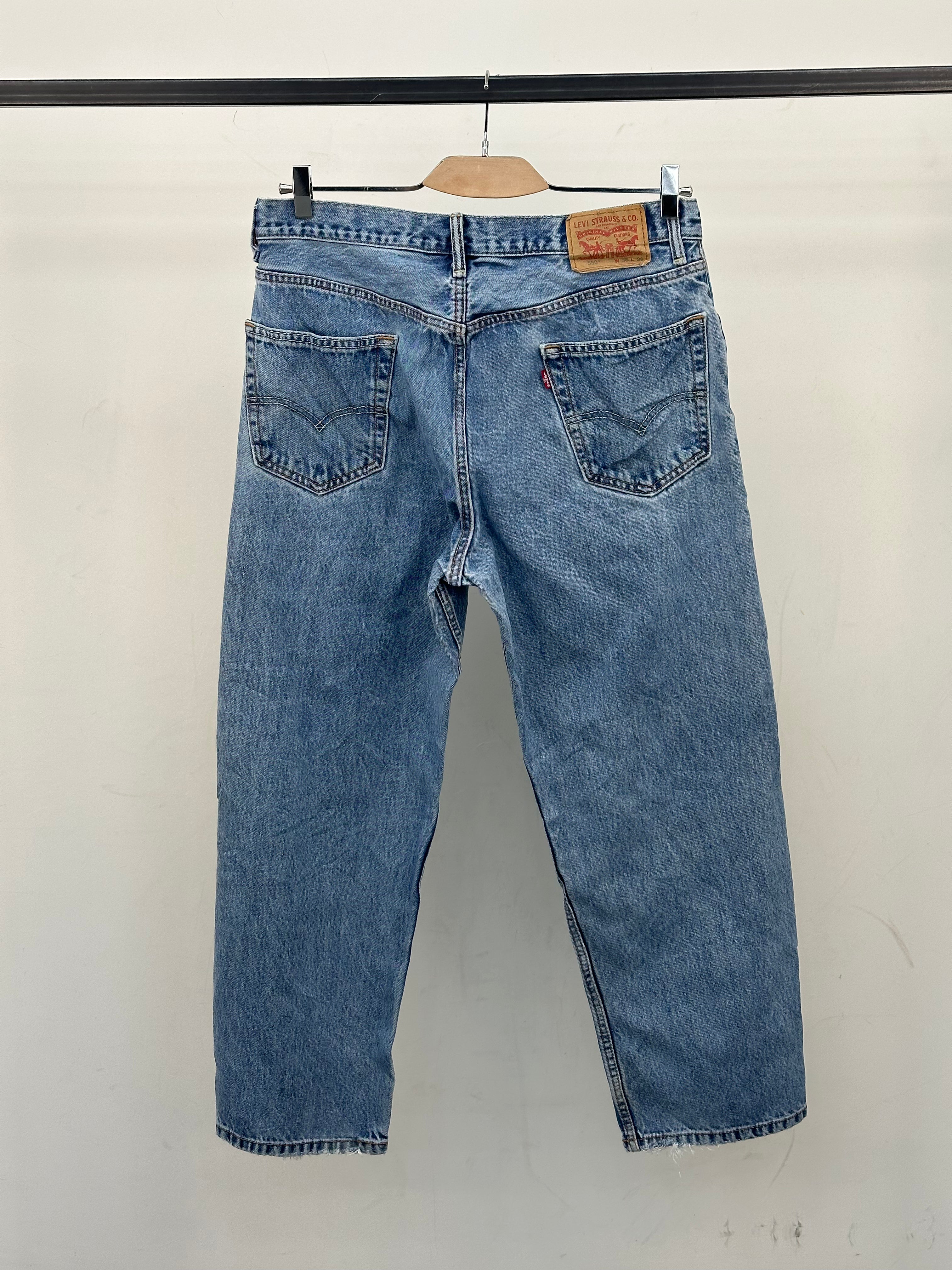 LEVI'S 550 RELAXED FIT TAGLIA: 50 ITA = W36 L29