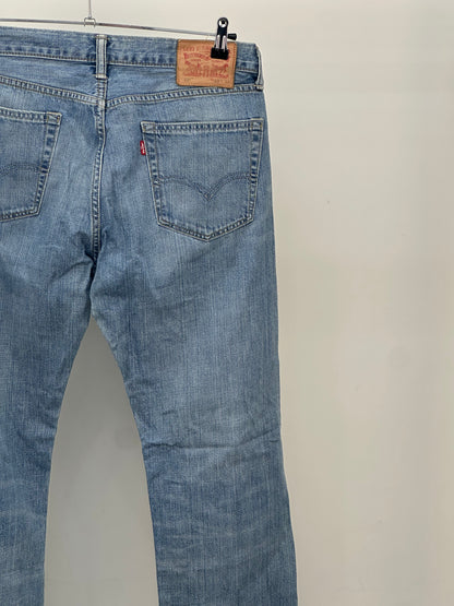 LEVI'S 505 STRAIGHT FIT TAGLIA: 47 ITA = W33 L34