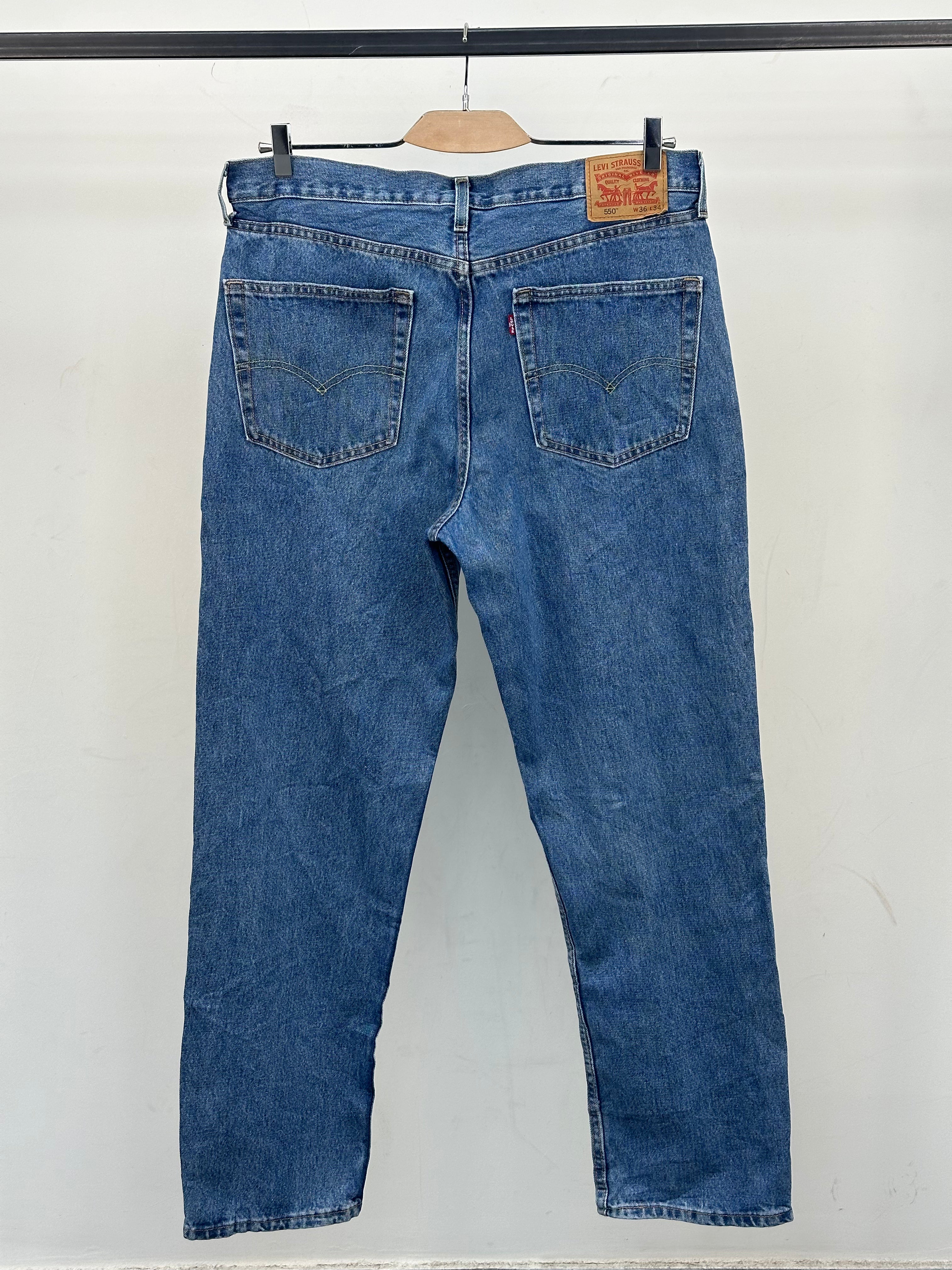 LEVI'S 550 RELAXED FIT TAGLIA: 50 ITA = W36 L34