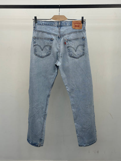 LEVI'S 505 RELAXED FIT TAGLIA: 47 ITA = W33 L32