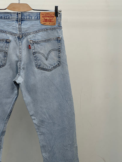 LEVI'S 505 RELAXED FIT TAGLIA: 47 ITA = W33 L32