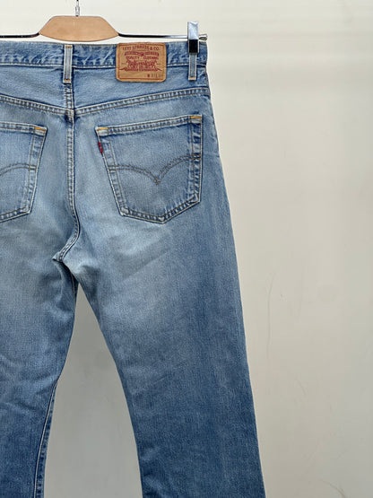 LEVI'S 505 RELAXED FIT TAGLIA: 47 ITA = W33 L34