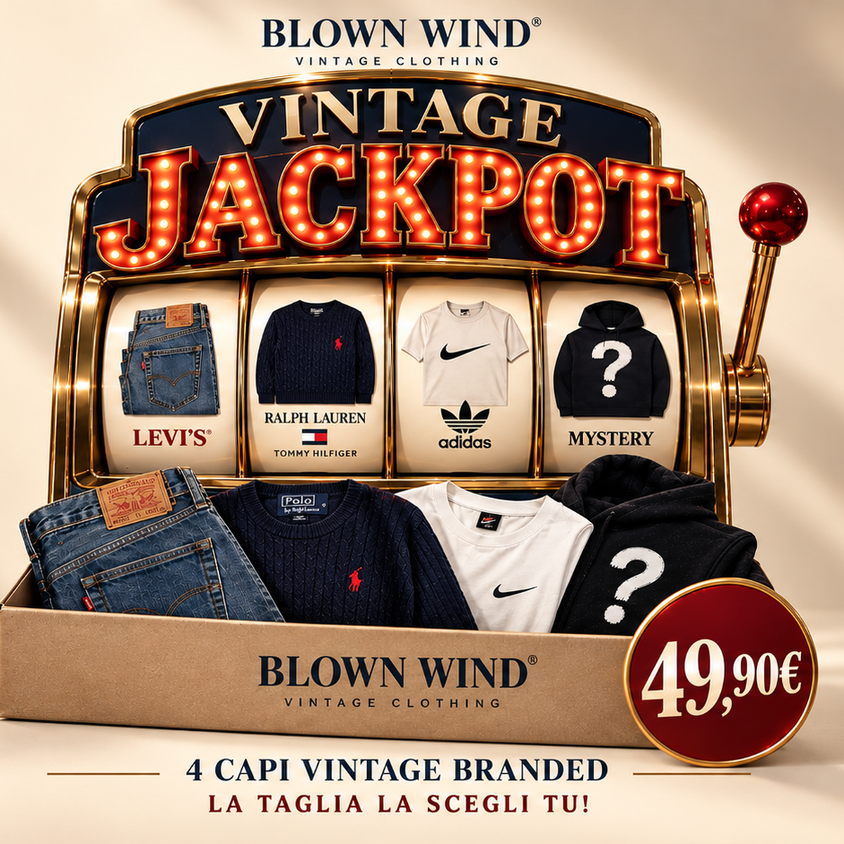 Vintage Jackpot Blown Wind - immagine ufficiale prodotto
